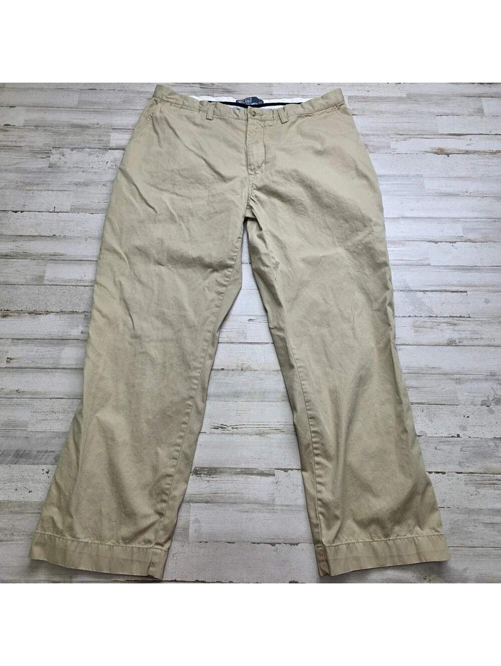 Polo Ralph Lauren Suffield Pant Men's Size 36X30 Khaki Casual Chino Cotton